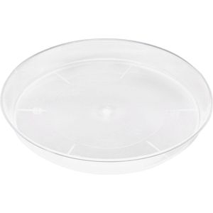 Garronda Ronde Bloempot Onderzetter – 1 stuk – Transparant - ⌀ 17cm H=2,5cm - GD-NIC-PotBase108