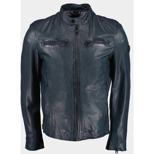 DNR Lederen jack Blauw Leather Jacket 52360/784
