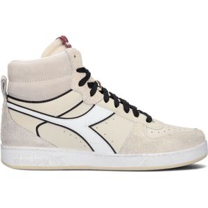 Diadora Magic Basket Mid Legacy Hoge sneakers - Leren Sneaker - Dames - Beige - Maat 37