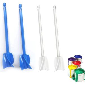 Lijmmixer set voor epoxy en verf - 4 stuks menggereedschap voor boormachine