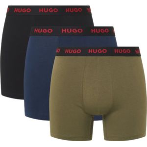 Hugo Boss Boxer 3Pack Heren Boxershorts - Multicolor - Maat S