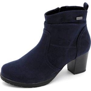 Jana Dames Enkellaars - 26371-805 Donkerblauw - Wijdte H - Maat 39