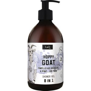 LaQ Hoppy Goat Douchegel Mannen - Natuurlijke & Vegan Shower Gel - 500ml