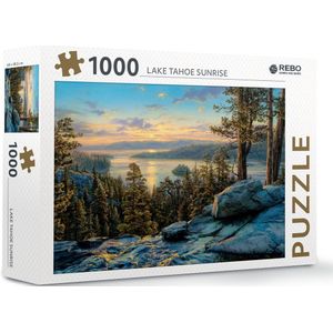 Rebo Productions Legpuzzel Lake Tahoe Sunrise 1000 Stukjes