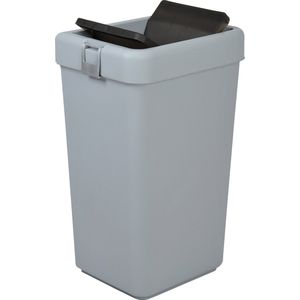 Motek® - Prullenbak - 40 liter - Gemaakt van 100% Gerecycled Kunststof - Grijs