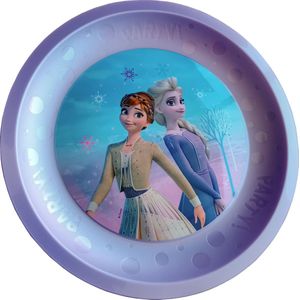 Disney Frozen - Borden set - 4 stuks - 21cm - herbruikbaar - Party - Anna - Elsa