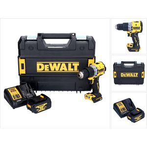DeWalt DCD 805 M1T accu klopboormachine 18 V 90 Nm borstelloos + 1x accu 4.0 Ah + lader + TSTAK