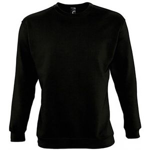 SOLS Uniseks Supreme Sweatshirt (Zwart)