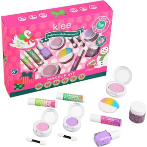 Klee Naturals | Circle of Love | Luxe Kinder Speel Make Up Set | 100% Natuurlijk | Roze - Paars | Sint | Kerst