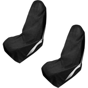Allecto Plus - Set van 2 Badstof Zweetabsorberende Stoelhoezen voor Autostoel - Antislip Beschermhoes voor SUV en Vrachtwagen - Sport Handdoeken.