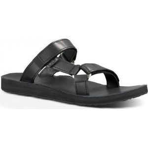 Teva Dames Universal Slide Leather Zwart Maat US6 EU37