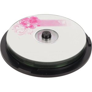Beschrijfbare Cd-r Schijven 700 MB 52X - 10 Stuks voor Het Branden van Muziek en Opslaan van Beeldgegevens
