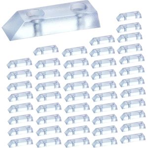 Goodivery ® Beschermende Trapeziumvormige Rubberen Voetjes voor Meubels - Set van 48 Stuks