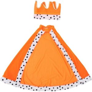Oranje koningsoutfit - kleed je als koning of koningin op koningsdag/woningsdag
