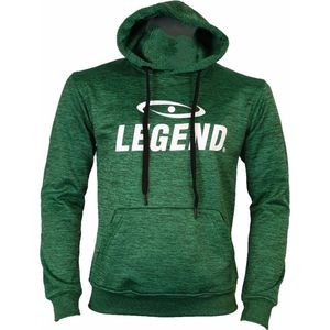 Legend Hoodie dames/heren trendy Legend design Groen Maat: 6-7 jaar