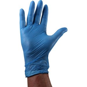 ComFort Handschoen - Nitril - ongepoederd - S - blauw - 100 stuks