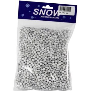 kerstdecoratie sneeuwballen 15 gram zilver