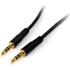 StarTech 1,8 m slanke 3.5mm Stereo Audio kabel - M/M