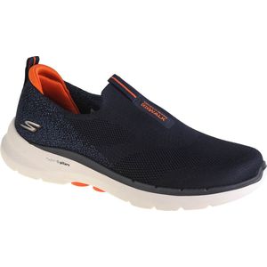 Skechers Go Walk 6 216202-NVOR, Mannen, Marineblauw, Sneakers,Sportschoenen, maat: 43,5