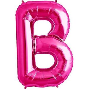 Ballon 34'' grote letter "" B "" ( flat )  professionele kwaliteit