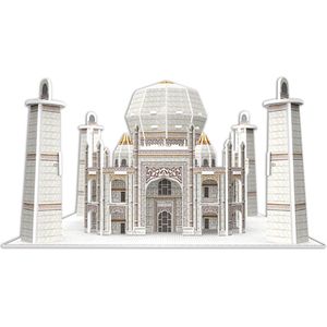 Premium Miniatuur Bouwpakket - Voor Volwassenen en Kinderen - Bouwpakket - 3D puzzel - (11+ Jaar) - Modelbouwpakket - DIY - Taj Mahal