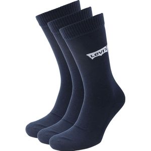 Levi's 3-Pack Sportswear Sokken Navy - Maat 39-42 - Heren - Halfhoge sokken