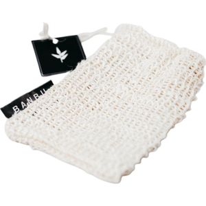 Banbu Sisalzakje - Scrub - 140 x 100 mm - Natuurlijke exfoliatie - Milieuvriendelijk - Biologisch afbreekbaar