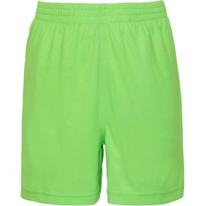 AWDis Gewoon Cool Childrens/Kids Sport Shorts (Elektrisch Groen)