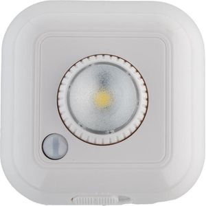 Groenovatie LED Kastlamp 0.5W op Batterijen - Sensor - Wit - Kantelbaar - Dimbaar