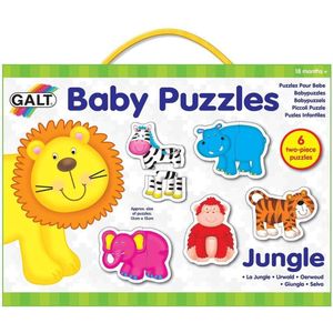 Galt - Baby puzzels - Jungle - 6x2st.