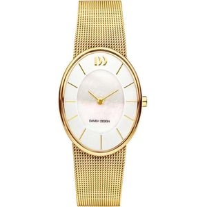Danish Design IV05Q1168 horloge dames - goud - edelstaal doubl�