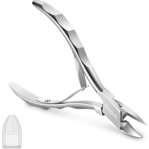 Nagelknipper Upgrade Roestvrij Staal Scherpe Gladde Snede Dikke Diepe Ingegroeide Teennagels Vingernagels Fußnägel Fingernägel Zilver
