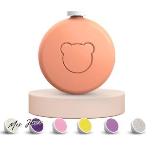 Mrs. Jones Elektrische nagelvijl voor baby's babynagelknipper manicureset Oranje-Trendy verzorgingsset .