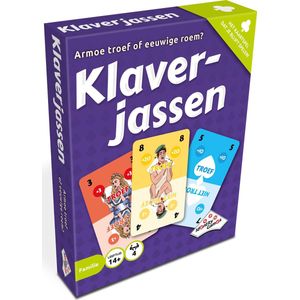 Identity Games Klaverjassen - Tactisch teamspel met 32 speelkaarten, scoreblok en spelregels