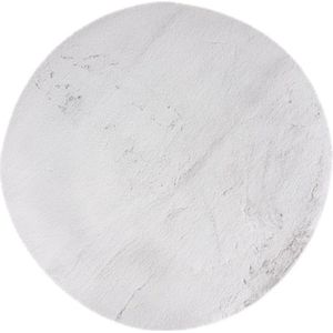 Lalee Heaven | Modern Vloerkleed Hoogpolig | Silver | Tapijt | Karpet | Nieuwe Collectie 2024 | Hoogwaardige Kwaliteit | 160x160 cm