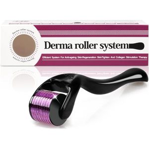 Equivera Baardroller - 0,5 mm - Dermaroller - Baardgroei Kit - Sinterklaas Cadeau - Kerstcadeau