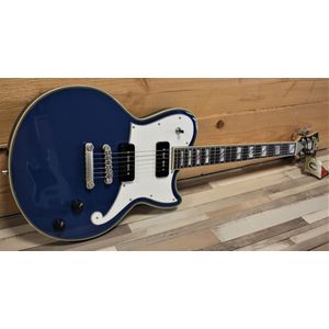 D'angelico Deluxe Atlantic Limited Edition Sapphire - Elektrische gitaar - blauw