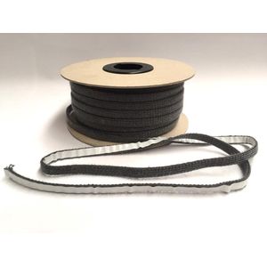 Kachelkoord - plat - 10x3mm - lengte 1 mtr. - zelfklevend - glasvezel -