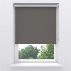 Radeco® Rolgordijn verduisterend – Easy Thermo – Dark Grey – 210 x 190 cm – meerdere maten verkrijgbaar – 60 t/m 240 cm breed – Isolerende zonwering