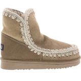 Mou Eskimo 18 Glitter Logo Laarzen - Suède - Dames - Beige - Maat 38