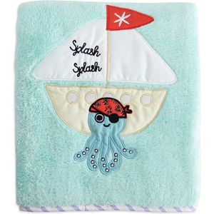 Milk&Moo Sailor Octopus Babydeken Ultrazachte inbakerdeken voor kinderwagen