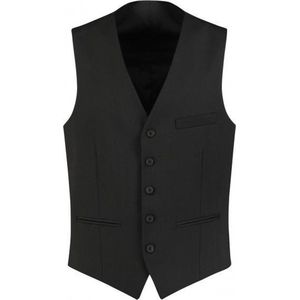 Gents - MM gilet PW zwart - Maat 52