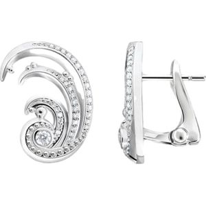 Thomas Sabo Dames-Oorclip 925 Zilver Zirkonia One Size 88482425