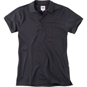 Workwear Herenpolo 'Iseo' met korte mouw Antraciet - M