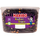 Haribo - Konfektstaven - 1 Silo a 150 Stuks - Konfekstaven - Drop - Gevulde Staven - Staafjes