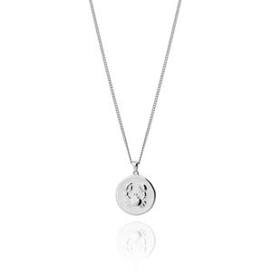 KANKER ZODIAC ketting sterling zilver