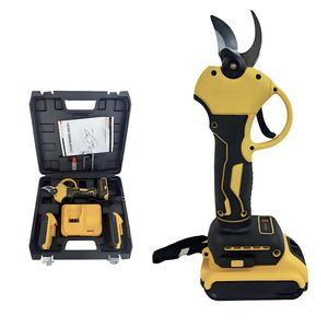 Elektrische Snoeischaar - Incl. Opbergkoffer en 2 Accu’s - 25mm Snijdiameter - Professioneel - Draadloos - Tuinschaar - Batterij Heggenschaar - Snoeischaar - Takkenschaar
