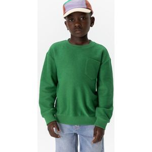 Sissy-Boy - Groene sweater met borstzakje