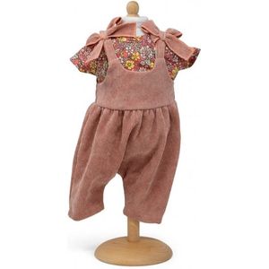 Mini Mommy Tuinbroek Roze met Strikken 42 - 46 cm