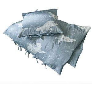 LOBERON Dekbedovertrekset Hugo blauw